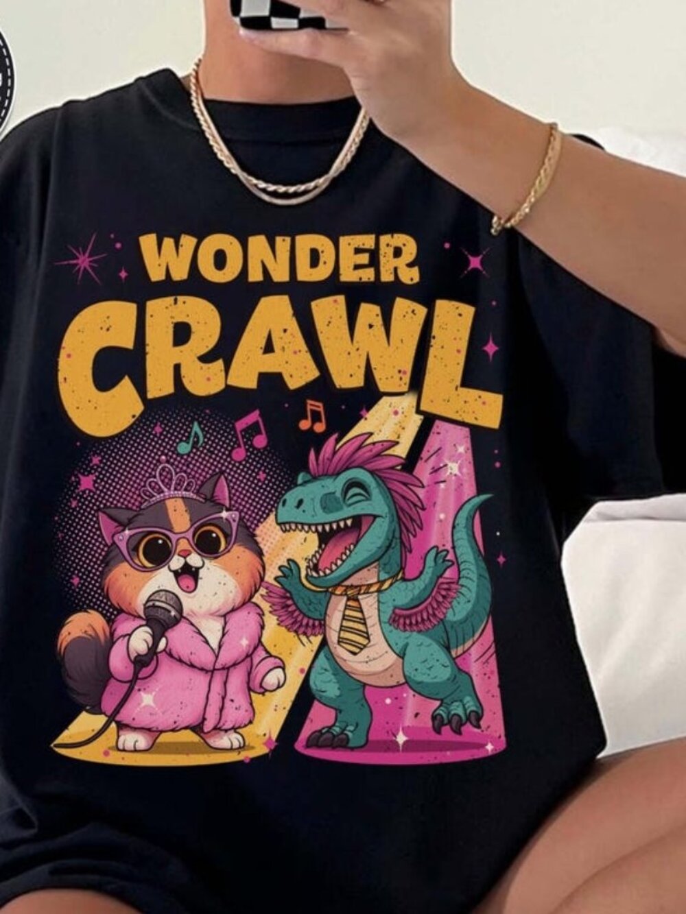 Fantasy Dungeon Cat T-shirt, LitRPG Adventure Graphic Tee